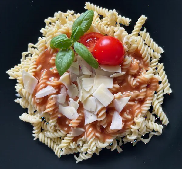 Fussili mit Tomatensahnesoße